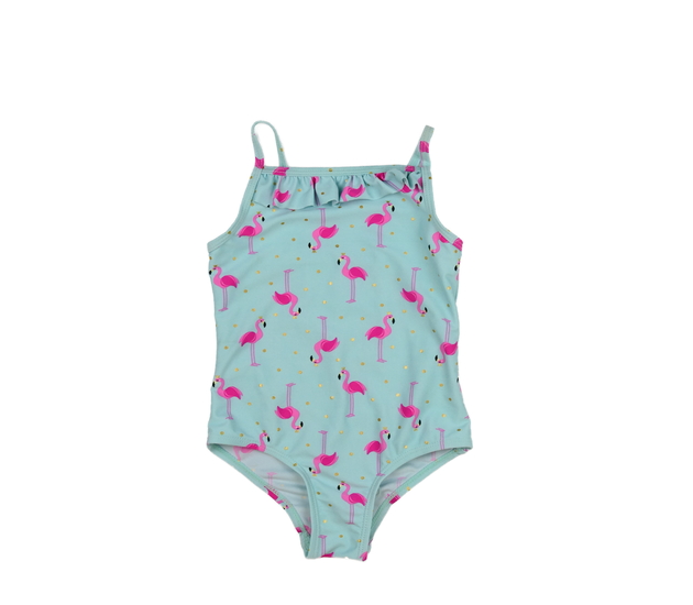 Modré plavky s plameňáky Primark 