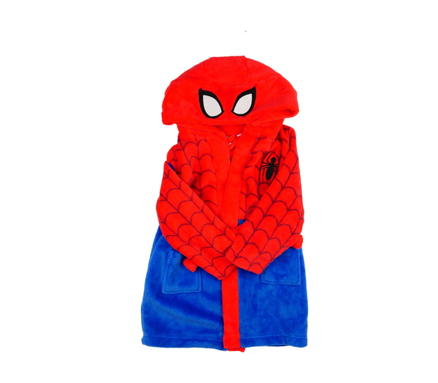 Červeno-modrý župan Spider-man 