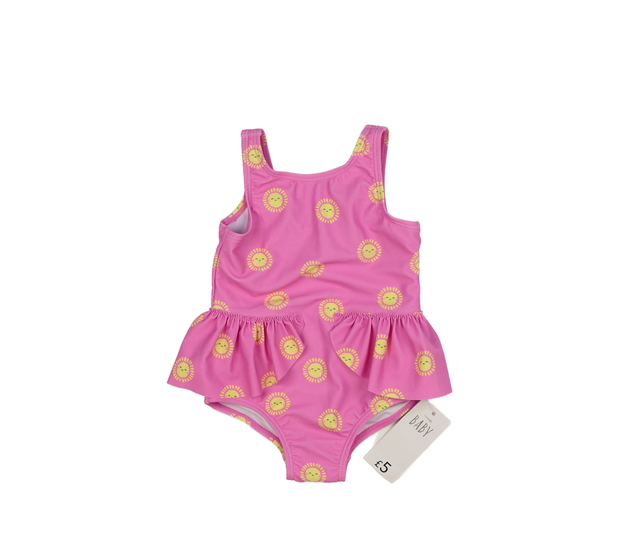 Nové růžové plavky se sluníčky George