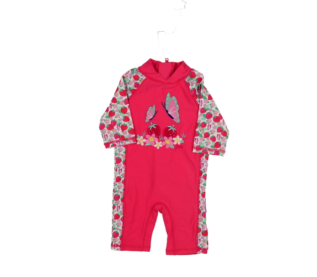 Červené plavky s jahodami Jojo Maman Bébé