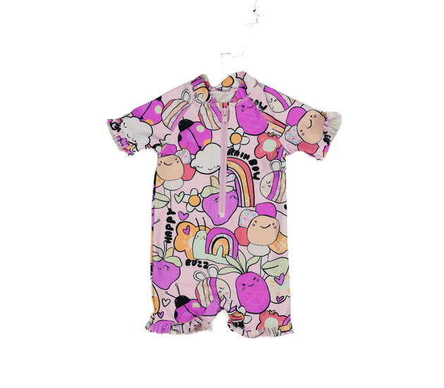 Světle fialové plavky s obrázky Next