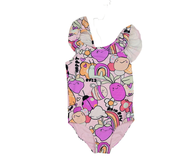 Světlé plavky s květinami Next