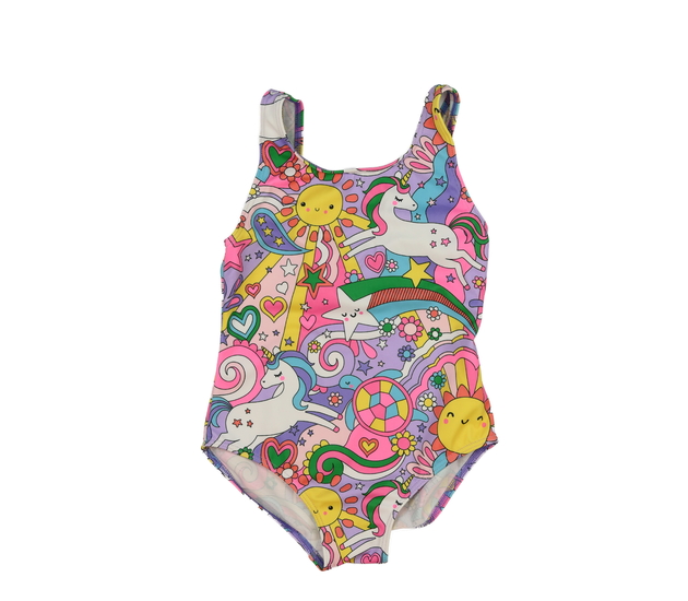 Barevné zdobné plavky F&F