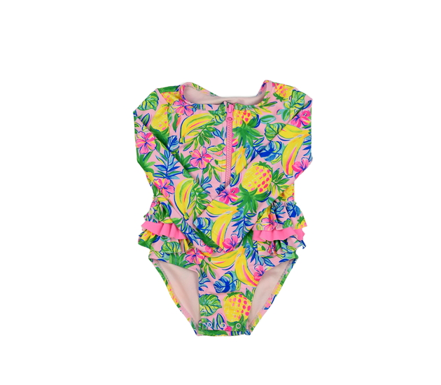 Barevné krásné plavky s volánky 