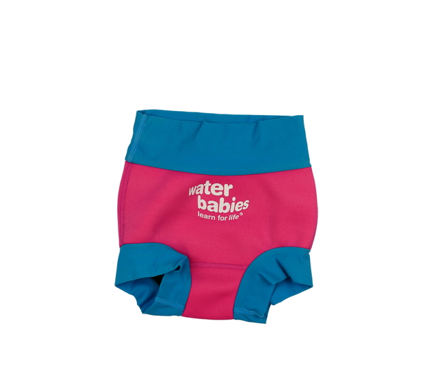 Modro-růžové kojenecké plavky Splash About 