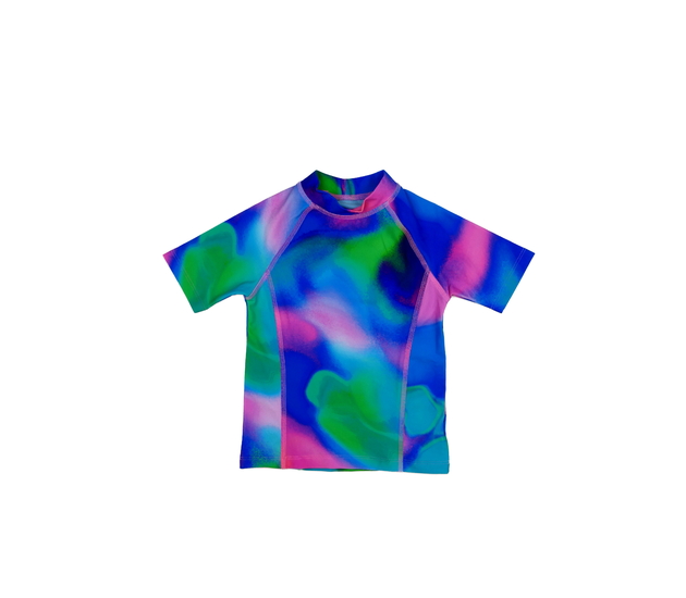 Barevně batikované plavkové triko Next