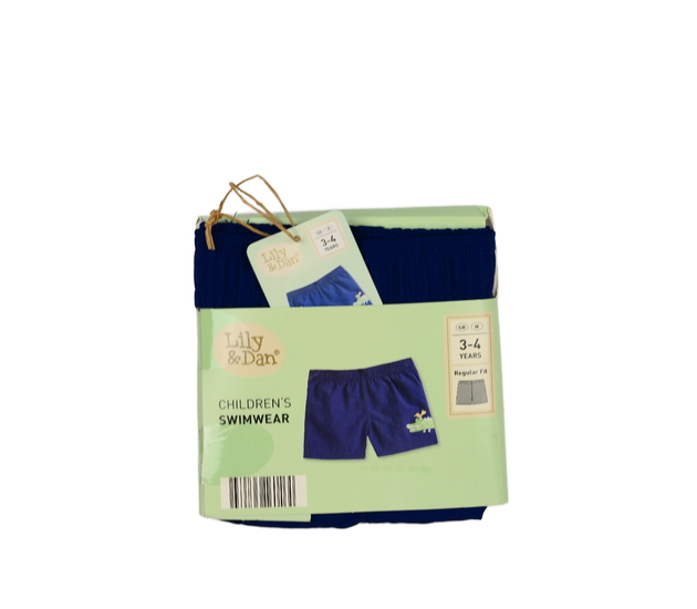 Nové tmavě modré plavkové kraťasy