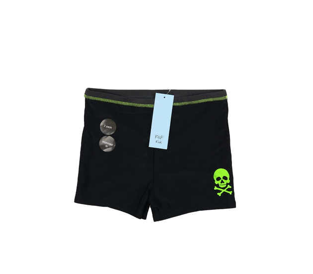 Nové černé plavky s lebkou F&F
