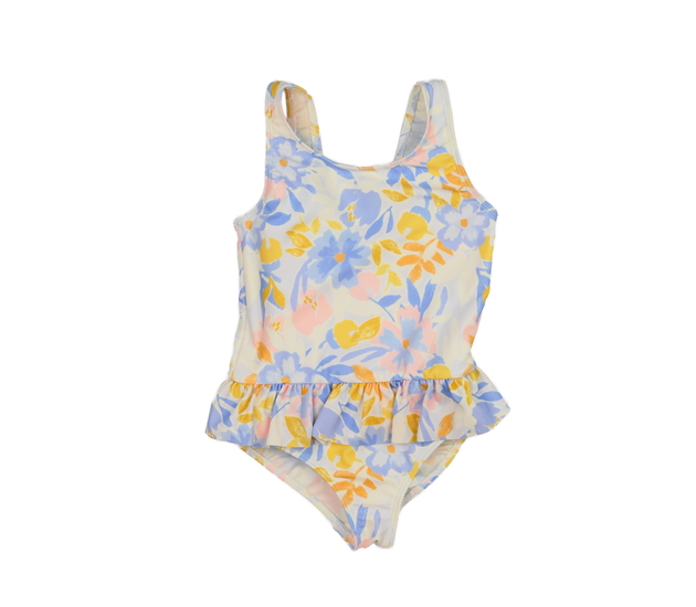 Krémové plavky s listy George