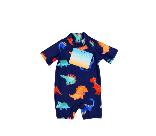 Nové tmavě modré dinosauří plavky Next