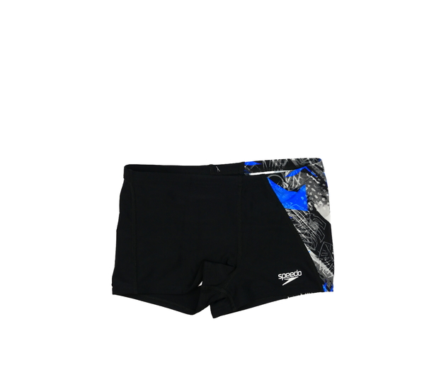 Černé plavky s barevným bokem Speedo