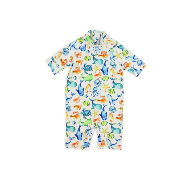 Světlé plavky s mořskými tvory Next