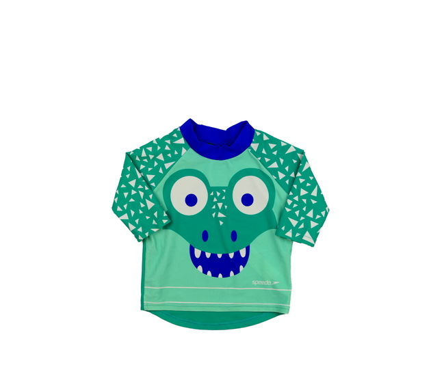 Zelené plavkové triko 