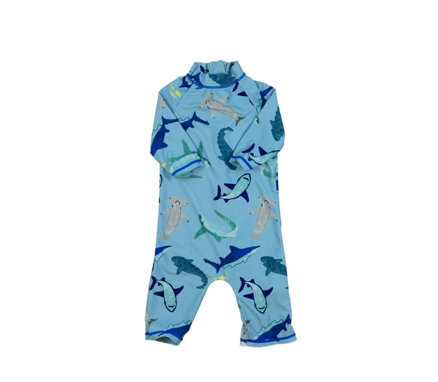 Modré plavky se žraloky George