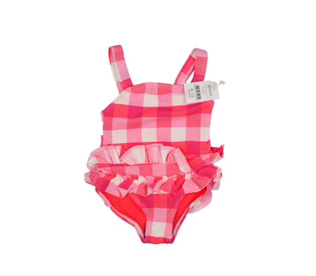 Nové kostkované plavky s volánky Nutmeg