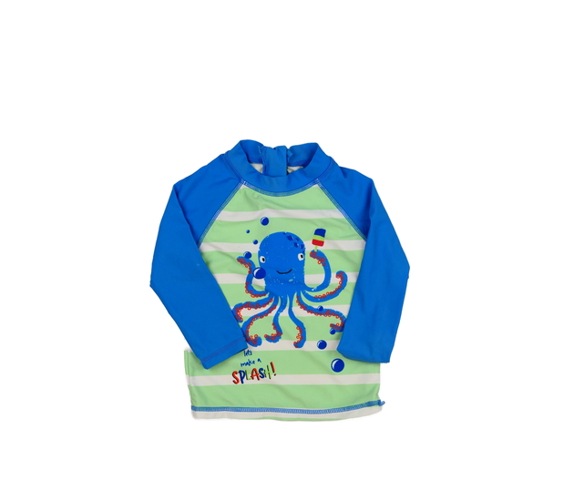 Barevné plavkové triko s chobotnicí 