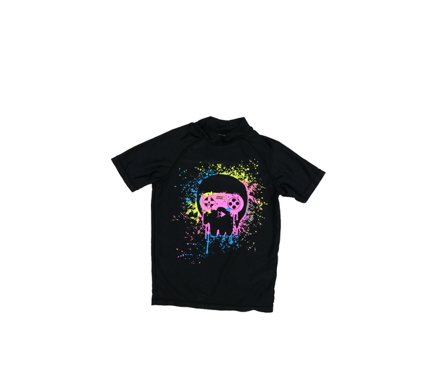 Černé stylové plavkové triko Next