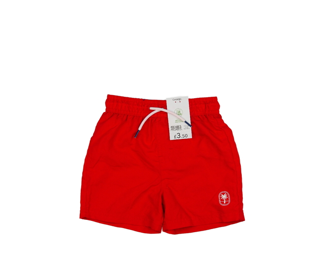 Nové červené kraťasové plavky George