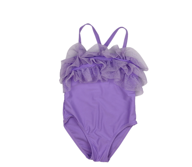 Fialové plavky s volánky Primark 