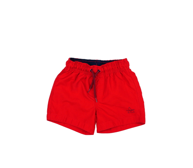 Červené kraťasové plavky Primark 