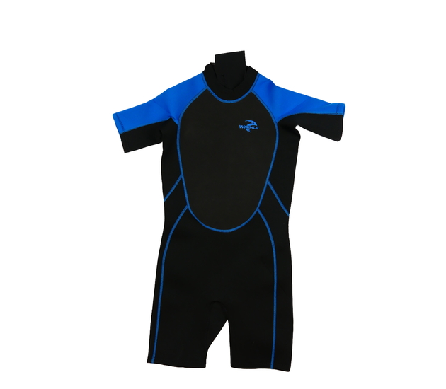 Černo-modré neoprenové plavky Crane 