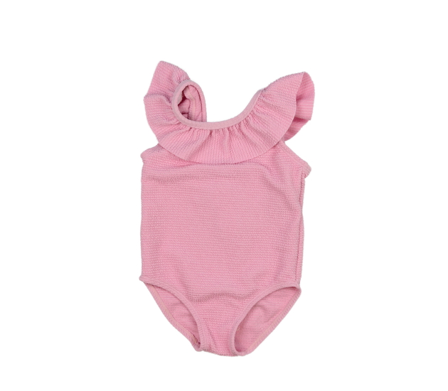 Růžové plavky s volánky Primark 