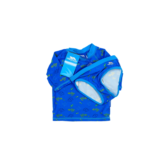 Nové modré dvoudílné plavky Trespass