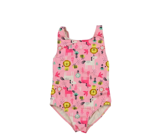 Růžové plavky s jednorožci F&F