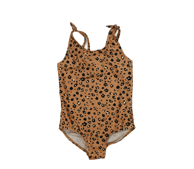 Hnědé vzorované plavky George