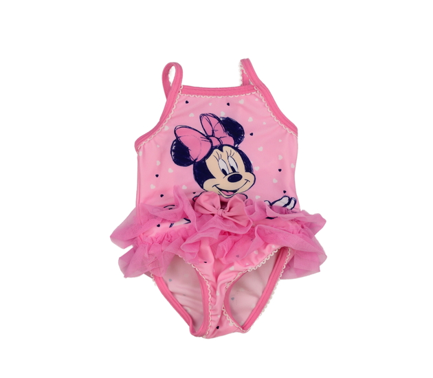 Růžové plavky Minnie Disney 