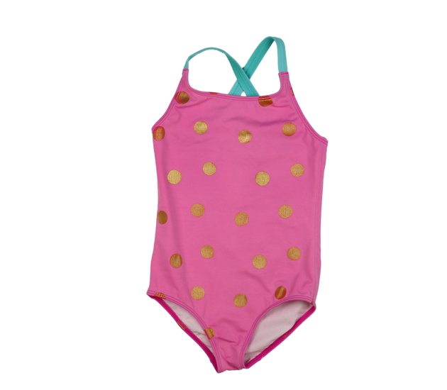 Růžové plavky s kolečky 