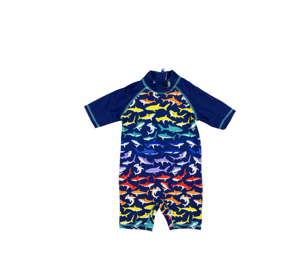 Tmavě modré žraločí plavky Next