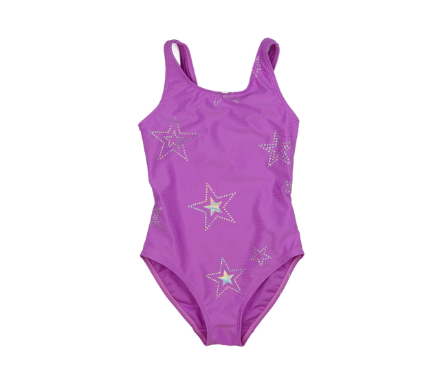 Růžové plavky s hvězdami George