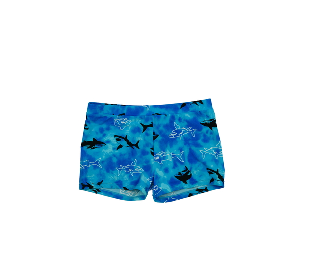 Modré plavky se žraloky 