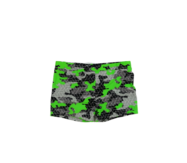 Šedo-zelené plavky 