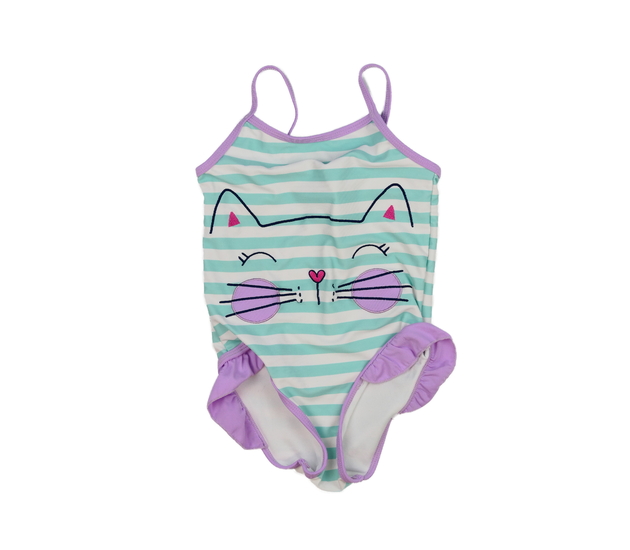 Světlé pruhované plavky s čumáčkem George