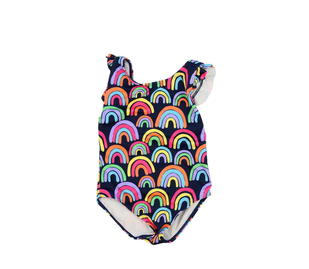 Tmavě modré plavky s duhou F&F