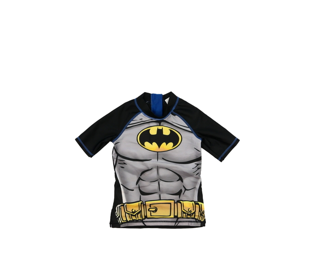 Černé plavkové triko Batman
