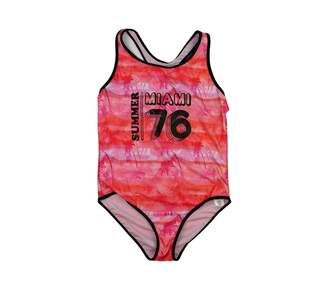 Červené plavky s palmami vel. 170 Primark 