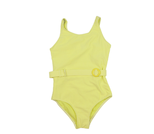 Žluté plavky s páskem Primark 