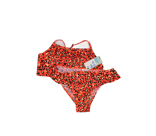 Nové dvoudílné oranžové plavky Primark 