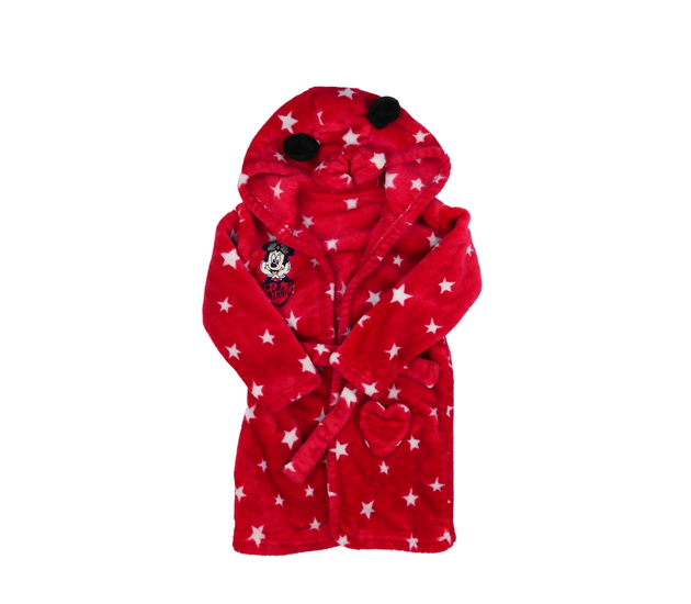 Červený župan Minnie Disney George