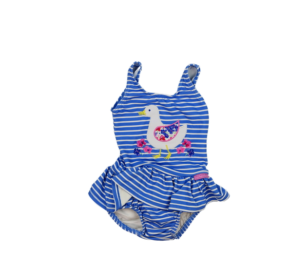 Modré kojenecké plavky s kachnou Jojo Maman Bébé