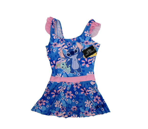 Nové krásné plavkové šaty Stitch Disney 