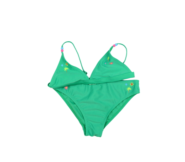 Zelené dvoudílné plavky Primark 