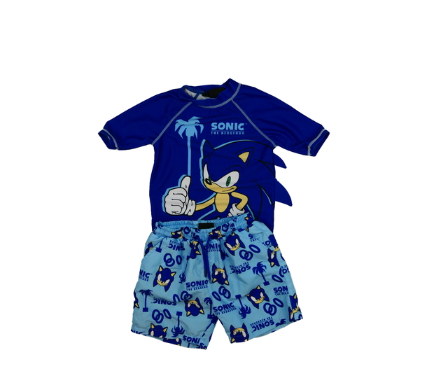 Modré dvoudílné plavky Bluey Primark 