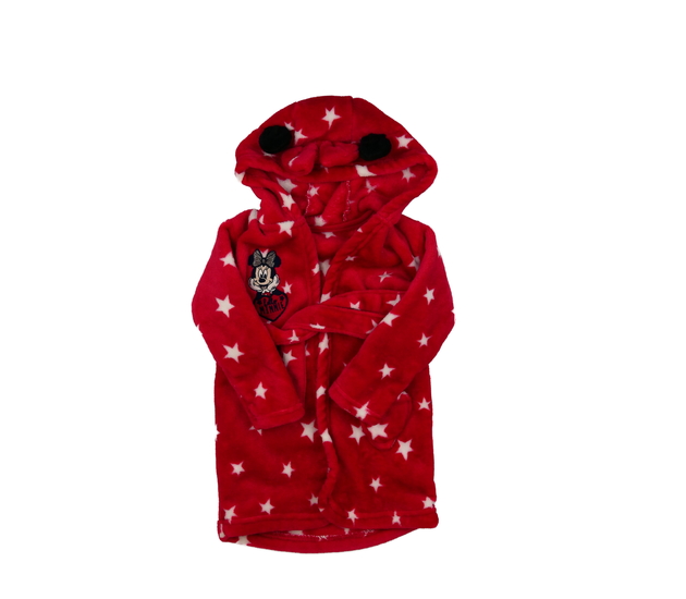 Červený župan Minnie Disney George
