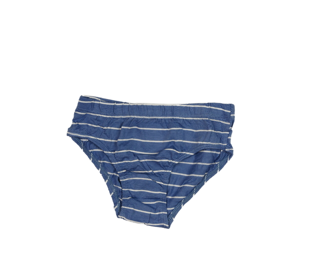 Nové modré slipy s bílými pruhy F&F