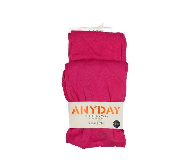 Nové růžové silonky 2 ks John Lewis