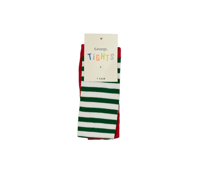 Nové červené pruhované punčocháče George